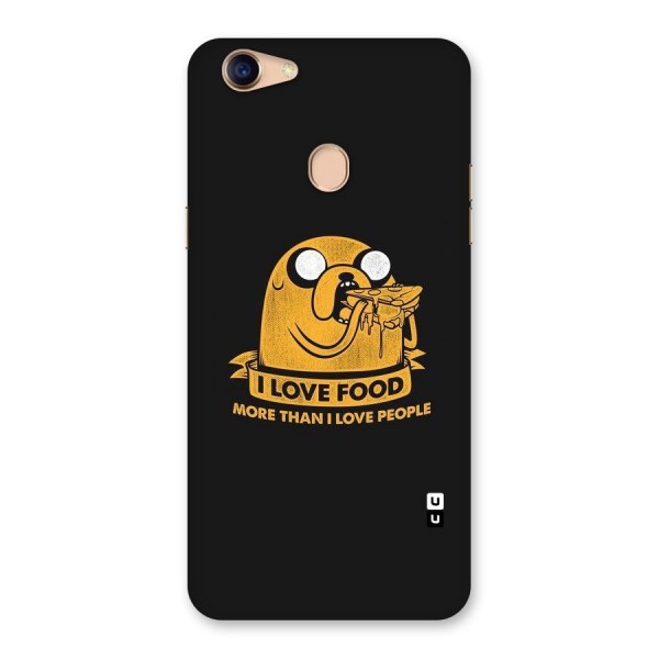 Love Food Back Case for Oppo F5 Youth
